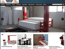Tablet Screenshot of cnc-makina.com